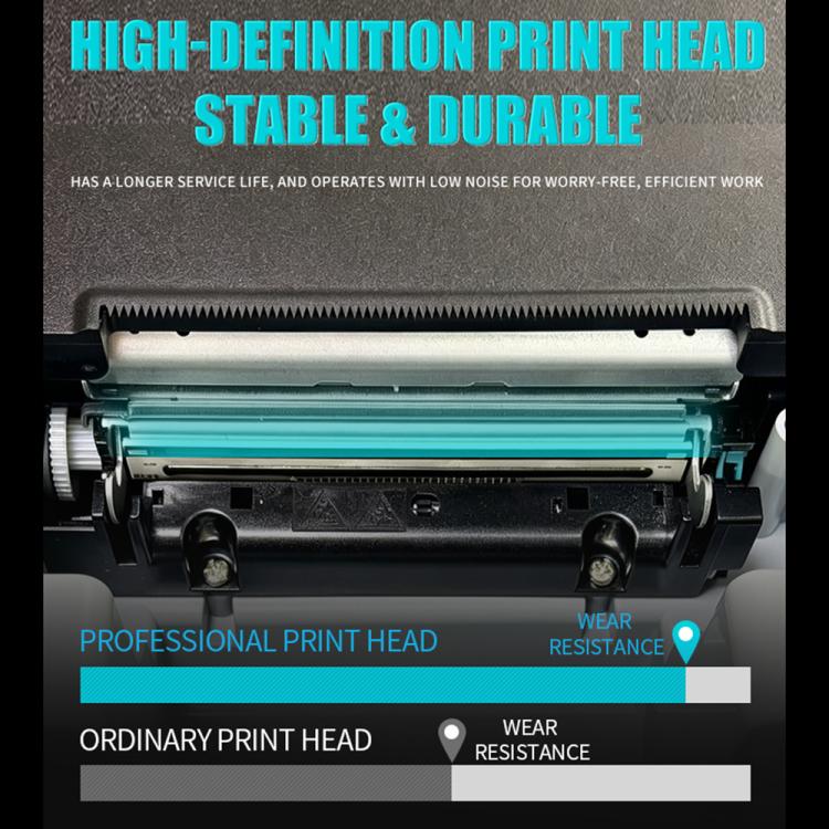 POS-8390 80mm Thermal Receipt Printer, US Plug, UK Plug, EU Plug, AU Plug