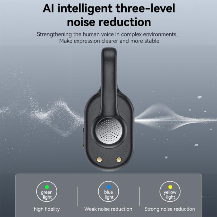 Yesido KR24 AI Noise Reduction Lavalier Microphone with 8 Pin Receiver, KR24