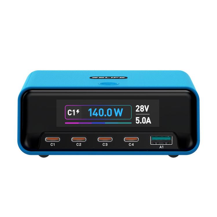 RELIFE Q8 165W GaN Intelligent Multi-Port Digital Display Charger, EU Plug, AU Plug, UK Plug, US Plug