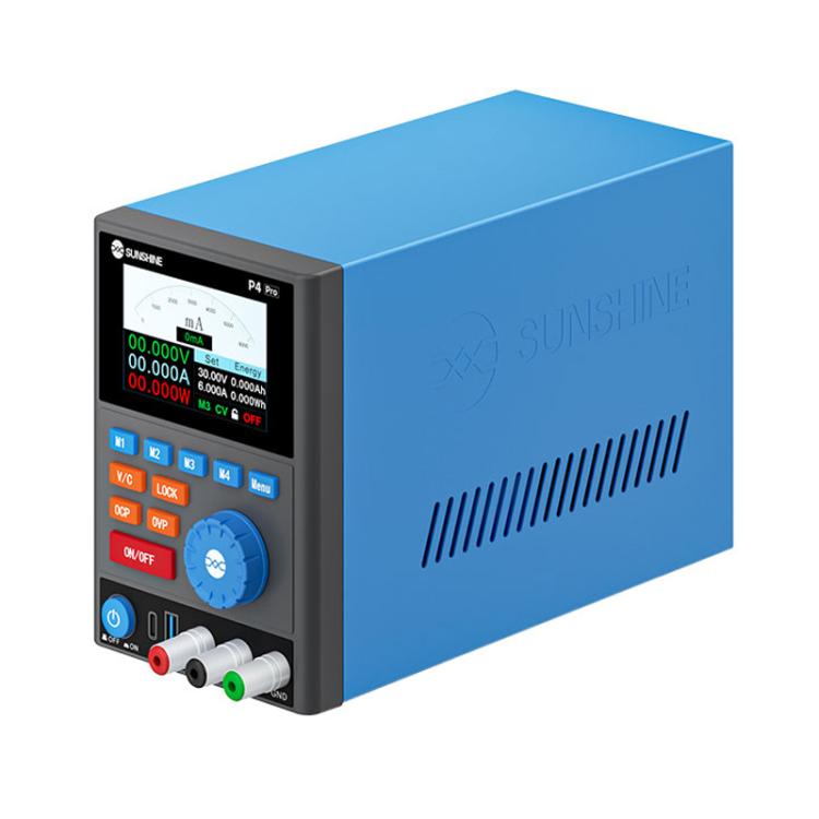 SUNSHINE P4 Pro 30V / 6A Smart DC Regulated Power Supply, AU Plug, EU Plug, UK Plug, US Plug