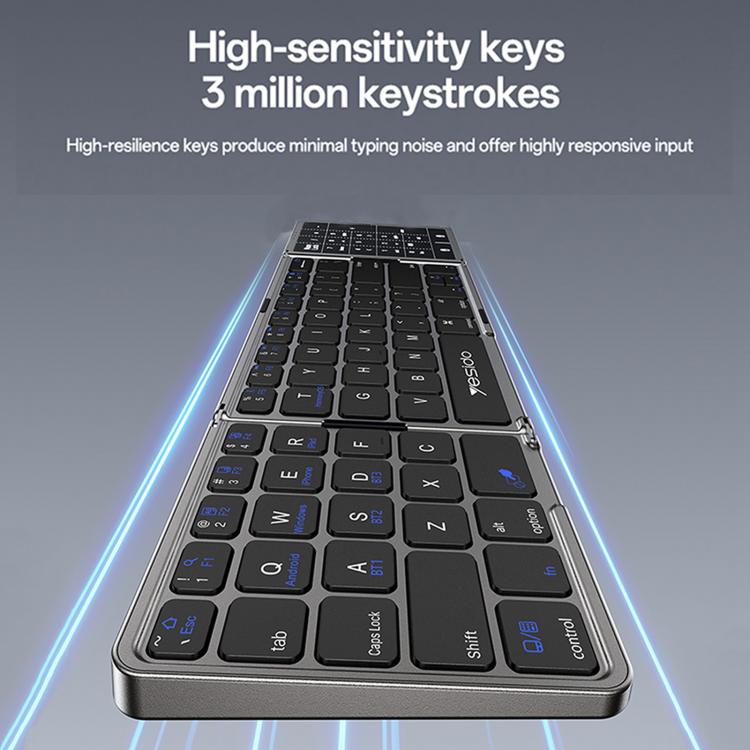 Yesido KB49 Wireless Three-fold Keyboard