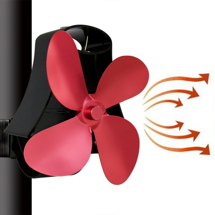 YL-105 4-Blade Aluminum Heat Powered Fireplace Stove Fan, YL-105 (Silver), YL-105(White), YL-105 (Black), YL-105 (Bronze), YL-105 (Grey), YL-105 (Gold), YL-105 (Rose Red)