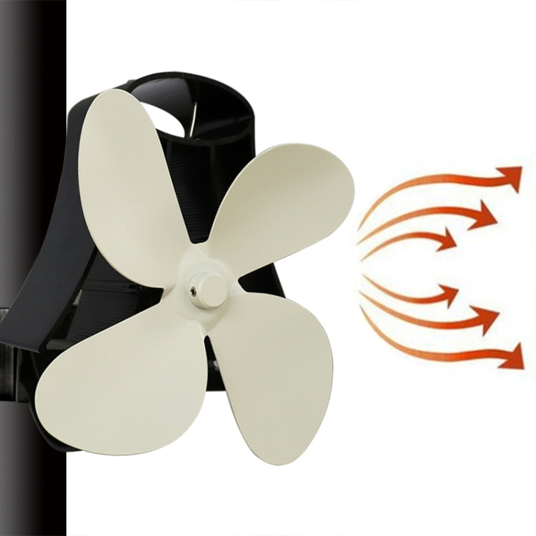YL-105 4-Blade Aluminum Heat Powered Fireplace Stove Fan, YL-105 (Silver), YL-105(White), YL-105 (Black), YL-105 (Bronze), YL-105 (Grey), YL-105 (Gold), YL-105 (Rose Red)