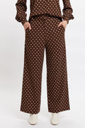Louche Elina Pretty Woman Print Trouser