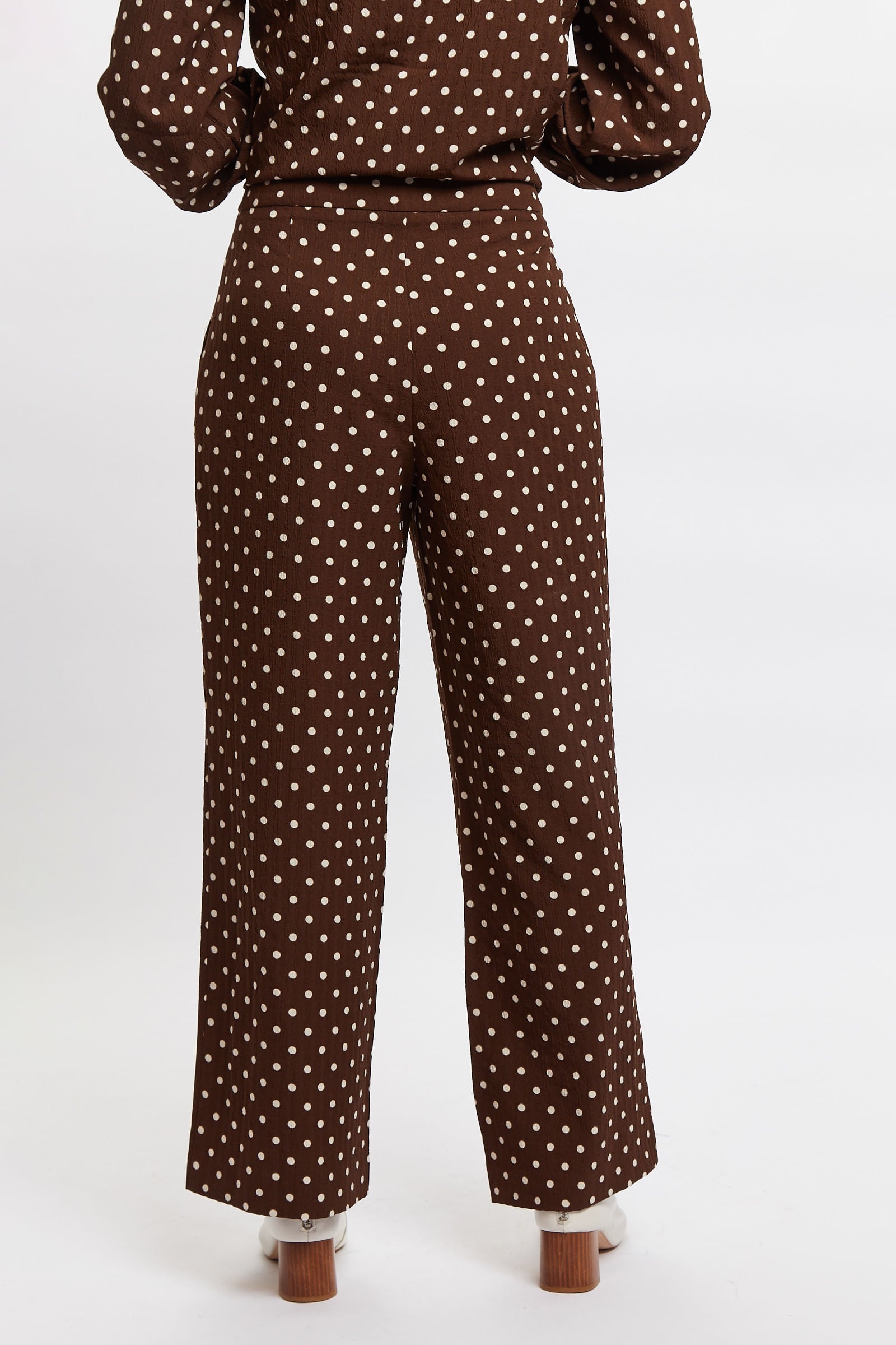 Louche Elina Pretty Woman Print Trouser
