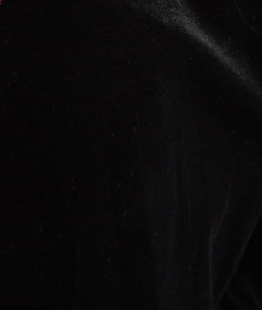 Elina Velvet Straight Leg Trouser Black