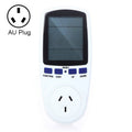 AC 240V 50Hz Max 10A LCD Display Power Meter Energy Watt Amps Volt Electricity Usage Monitor Analyzer, AU Plug, AC 240V  AU Plug