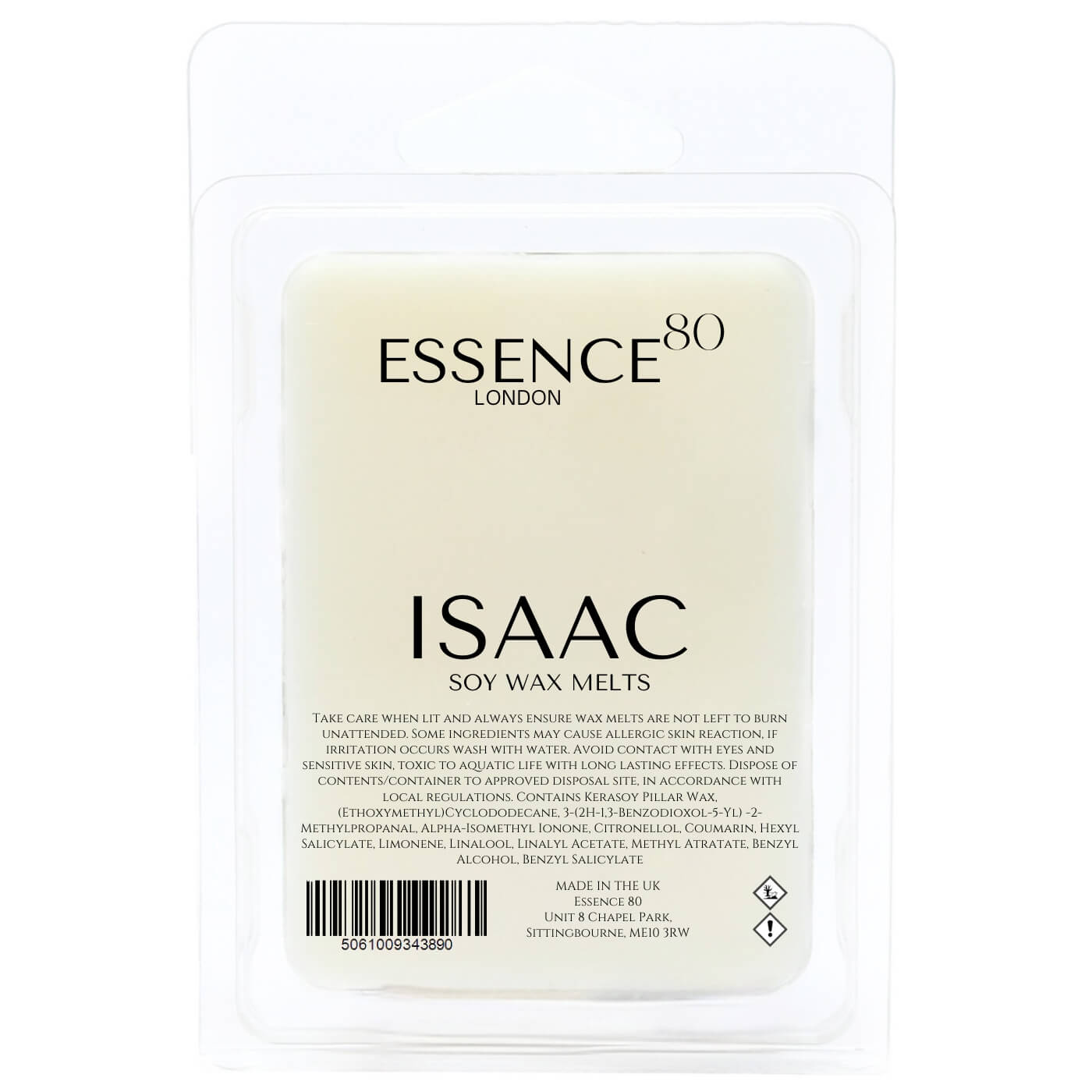 Inspired by "In-victus" By The visionary Spanish-born designer - Isaac Wax Melts