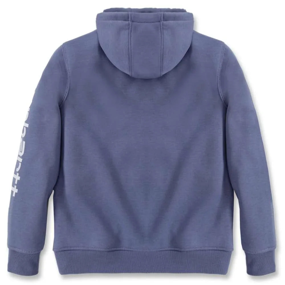 Carhartt 102791 Womens Clarksburg Relaxed Fit Midweight Logo Sleeve Sweatshirt
