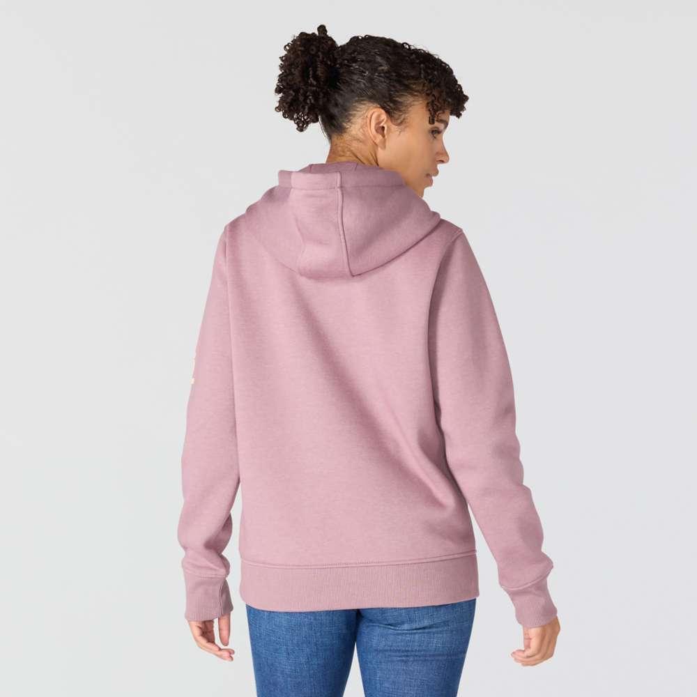 Carhartt 102791 Womens Clarksburg Relaxed Fit Midweight Logo Sleeve Sweatshirt
