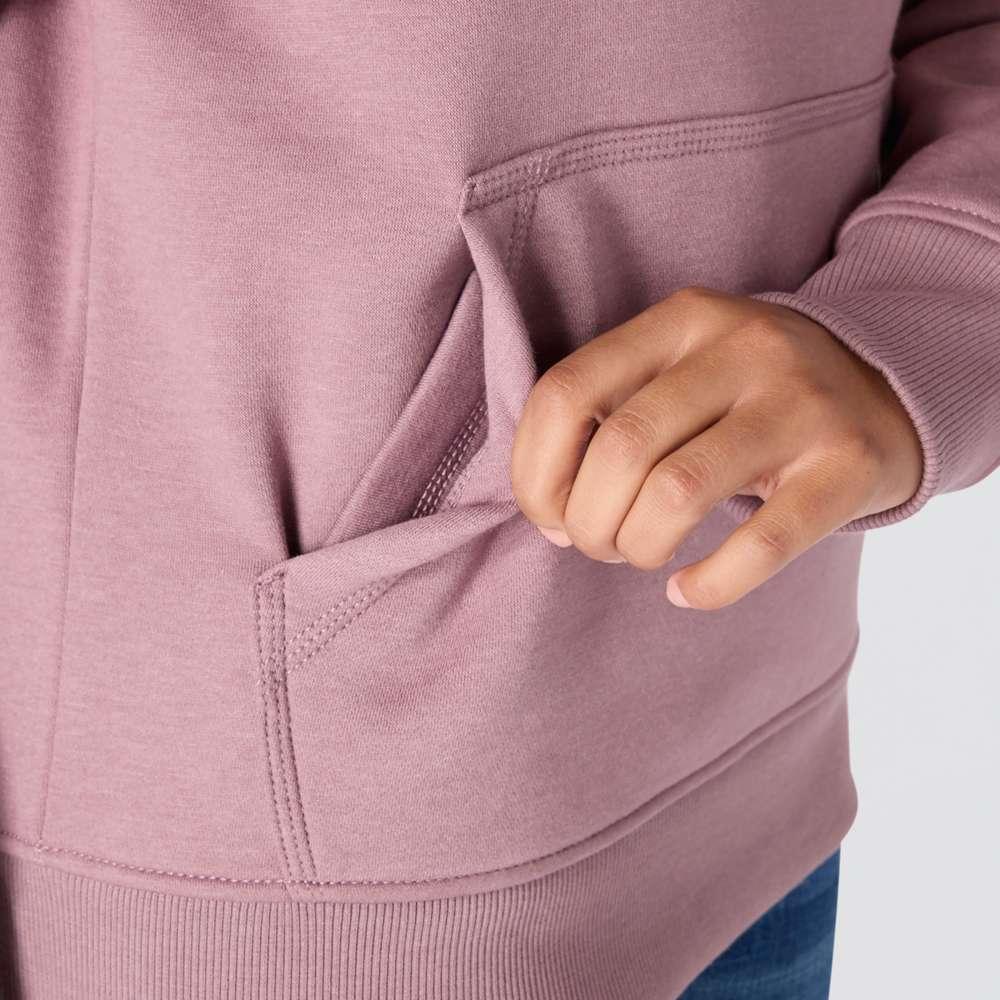 Carhartt 102791 Womens Clarksburg Relaxed Fit Midweight Logo Sleeve Sweatshirt
