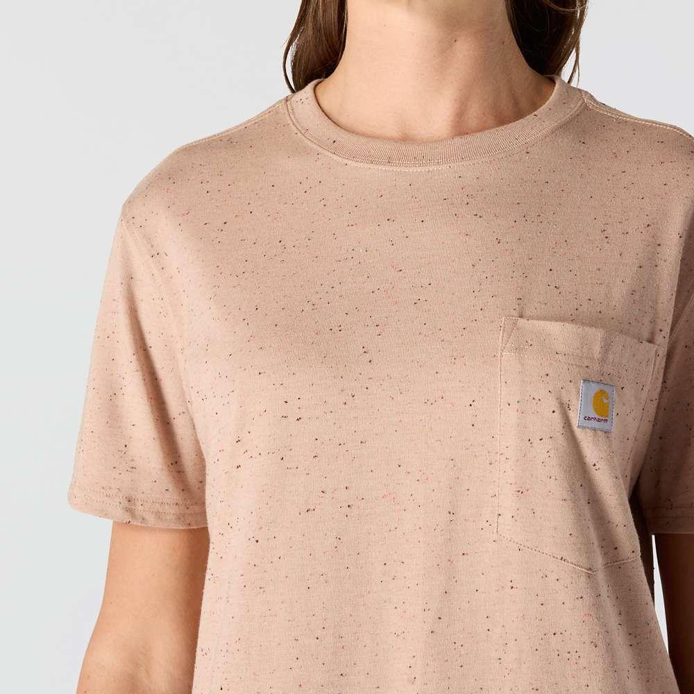Carhartt 103067 Women's Loose Fit Heavyweight Short Sleeve K87 Pocket T-Shirt