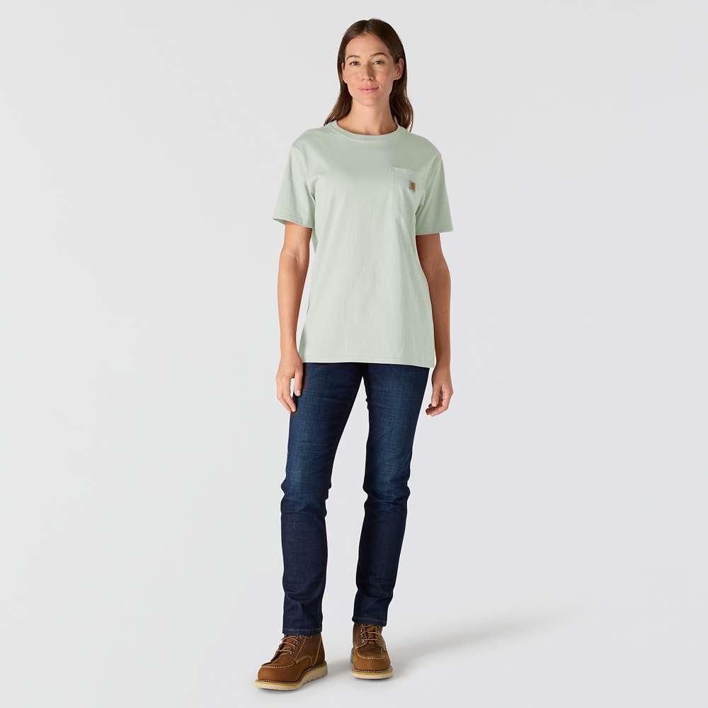 Carhartt 103067 Women's Loose Fit Heavyweight Short Sleeve K87 Pocket T-Shirt