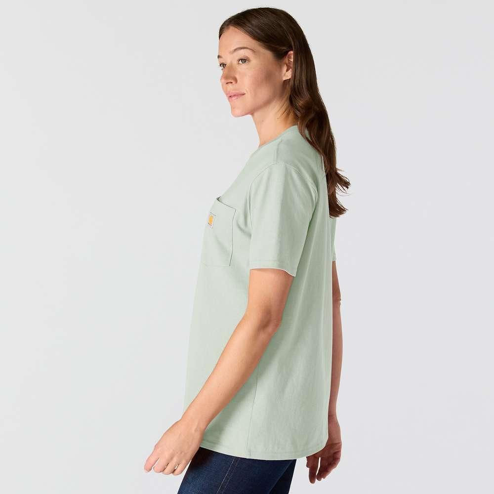 Carhartt 103067 Women's Loose Fit Heavyweight Short Sleeve K87 Pocket T-Shirt