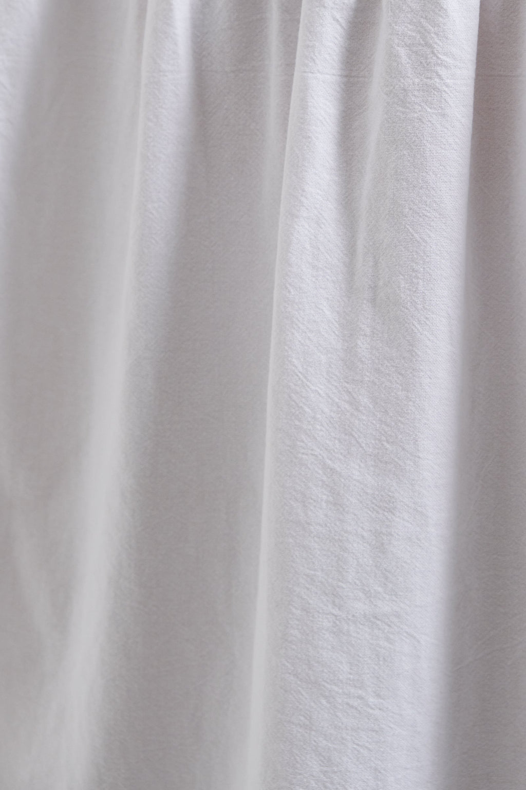 Lea Recycled Cotton Square Neck Short Sleeve Blouse - White
