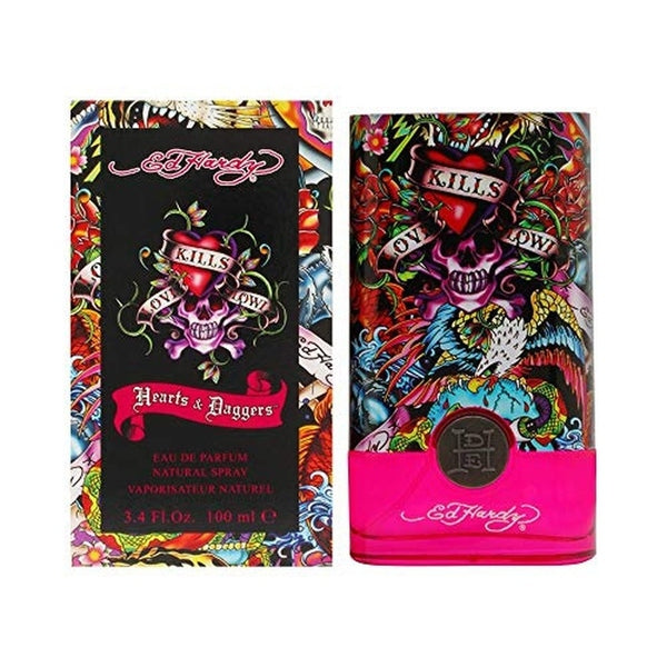 Ed Hardy Hearts & Daggers Eau de Parfum 100ml Spray