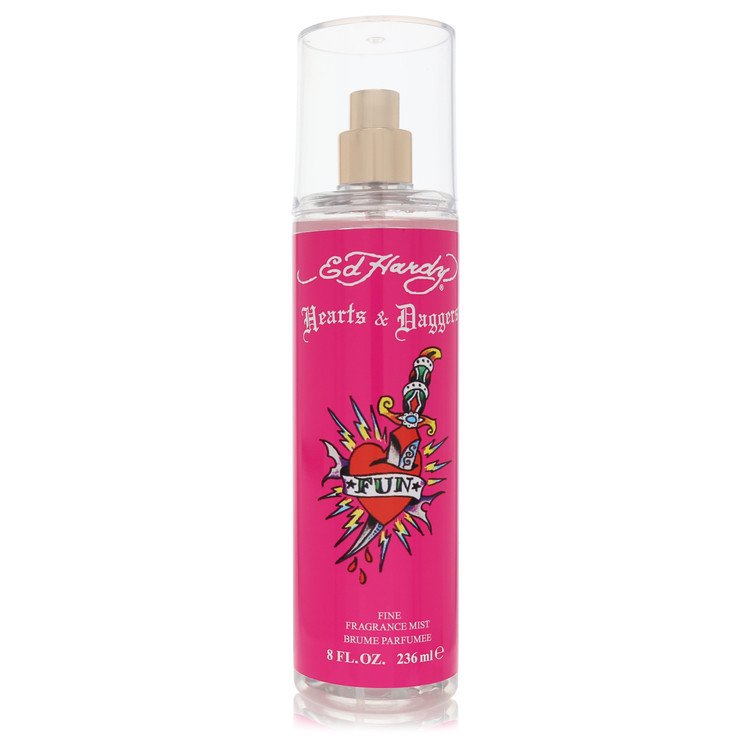 Ed Hardy Hearts & Daggers by Christian Audigier Body Mist 8.0 oz / 236 ml for Women