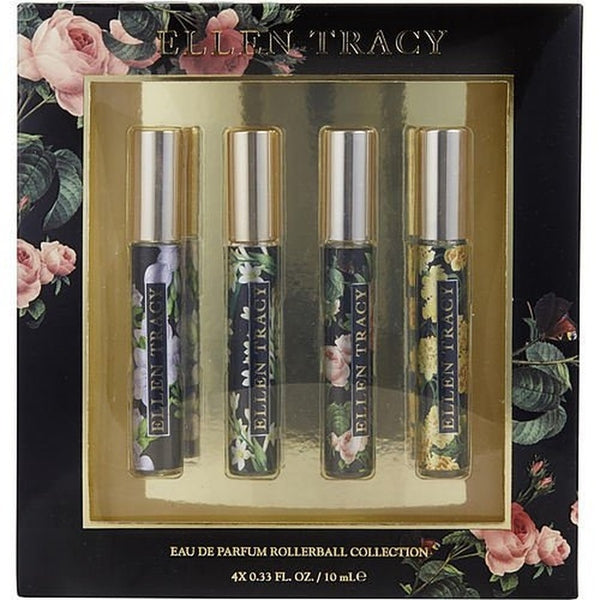 Ellen Tracy Rollerball Gift Set 10ml Confident EDP + 10ml Courageous EDP + 10ml Inspiring EDP + 10ml Radiant EDP