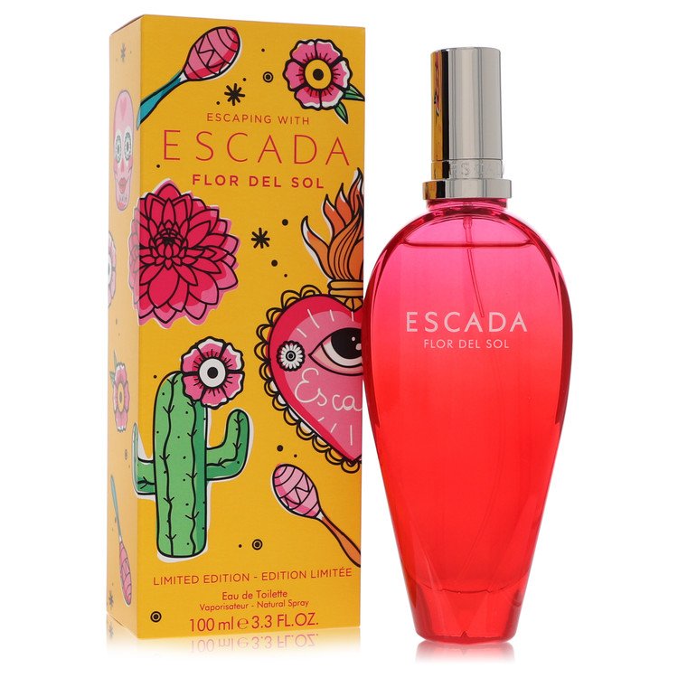 Escada Flor Del Sol Eau De Toilette Spray 3.4 oz / 100 ml for Women