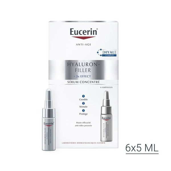 Eucerin Hyaluron-Filler + 3x Effect Serum Concentrate Set 6 x 5ml