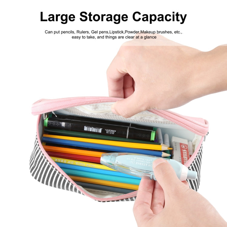 HAWEEL Pencil Case Cosmetic Storage Organizer Canvas Glasses Bag, Size: 230 x 110 x 70mm, 230 x 110 x 70mm