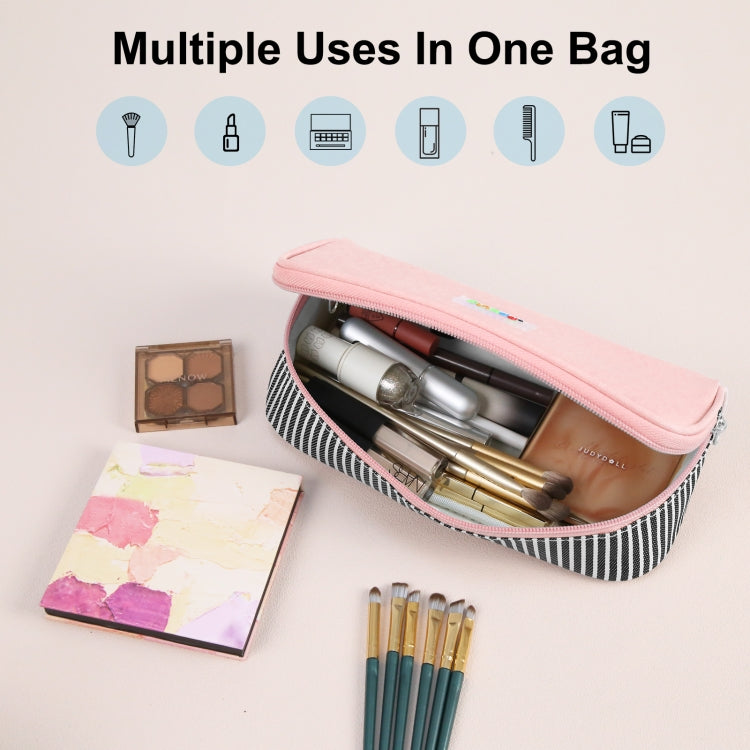 HAWEEL Pencil Case Cosmetic Storage Organizer Canvas Glasses Bag, Size: 230 x 110 x 70mm, 230 x 110 x 70mm