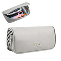 FunAdd Pencil Case Cosmetic Storage Organizer Ant Cloth Glasses Bag, Size: 230 x 110 x 70mm (Grey)