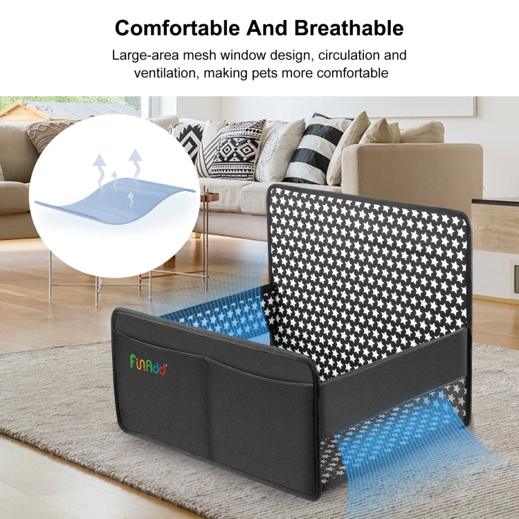 FunAdd Breathable and Foldable Pet Dog Car Basket Anti-dirty Waterproof Pad