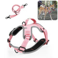 FunAdd Traction Rope Reflective Breathable Nylon Pet Vest Dog Harness, Size: M, Size: M