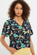 Fien Pond Print Short Sleeve Shirt