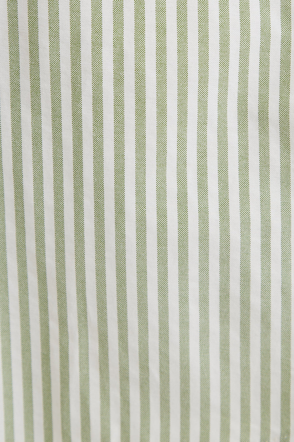 Babette Sail Stripe Shirred Bodice Midi Dress Green