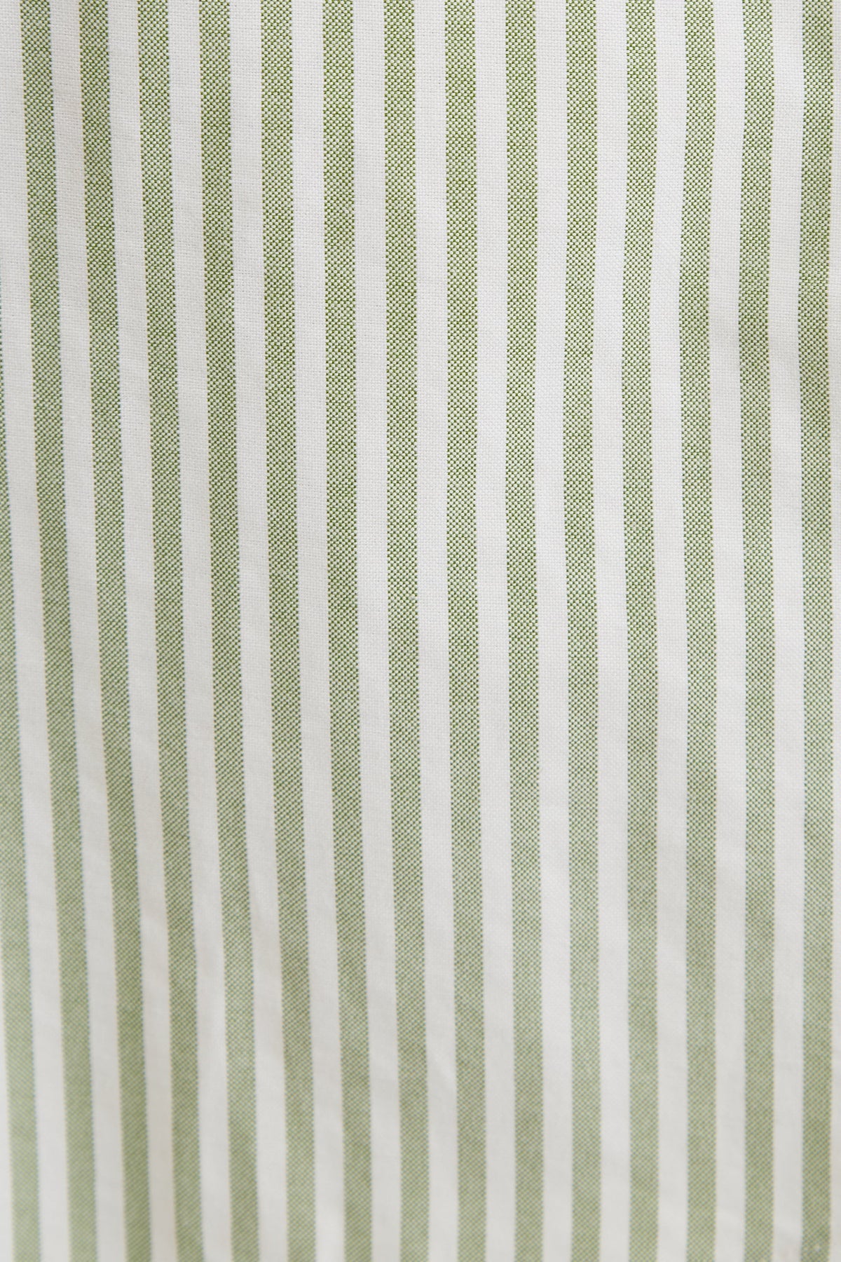 Babette Sail Stripe Shirred Bodice Midi Dress Green