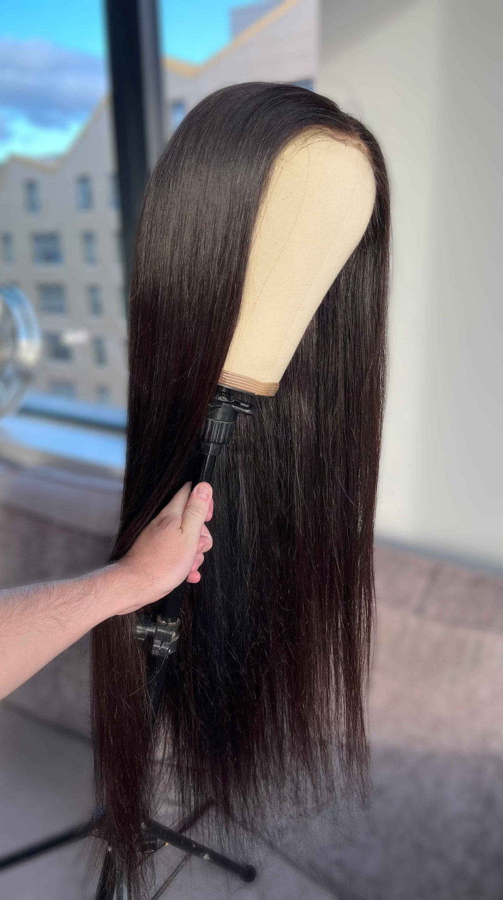 Hecate Darkest Brown - 13"X4" Lace Front Human Hair Wig