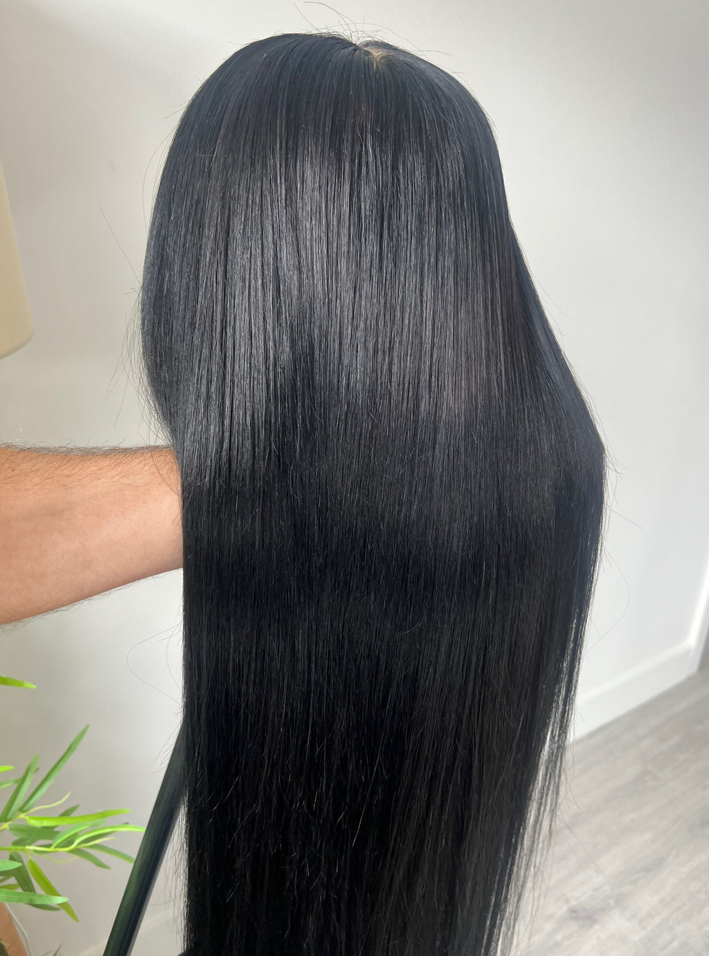 Nemesis Jet Black - 13"X4" Lace Front Human Hair Wig