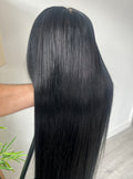 Nemesis Jet Black - 13"X6" Lace Front Human Hair Wig