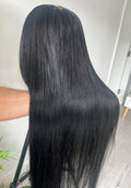 Nemesis Jet Black - 13"X4" Lace Front Human Hair Wig