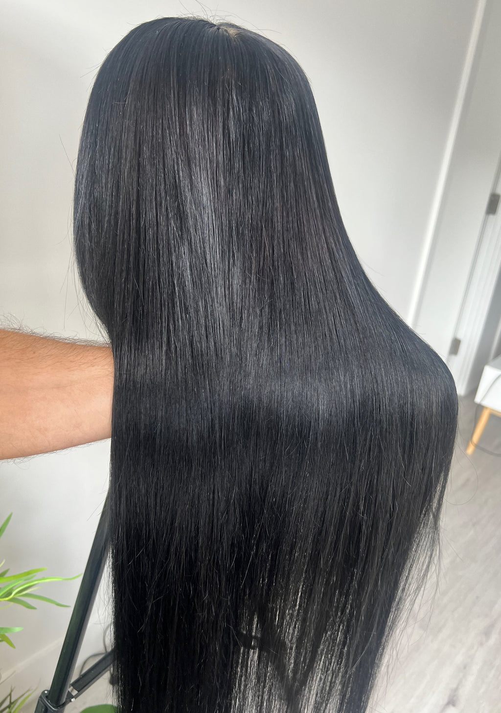 Nemesis Jet Black - Full Lace Human Hair Wig