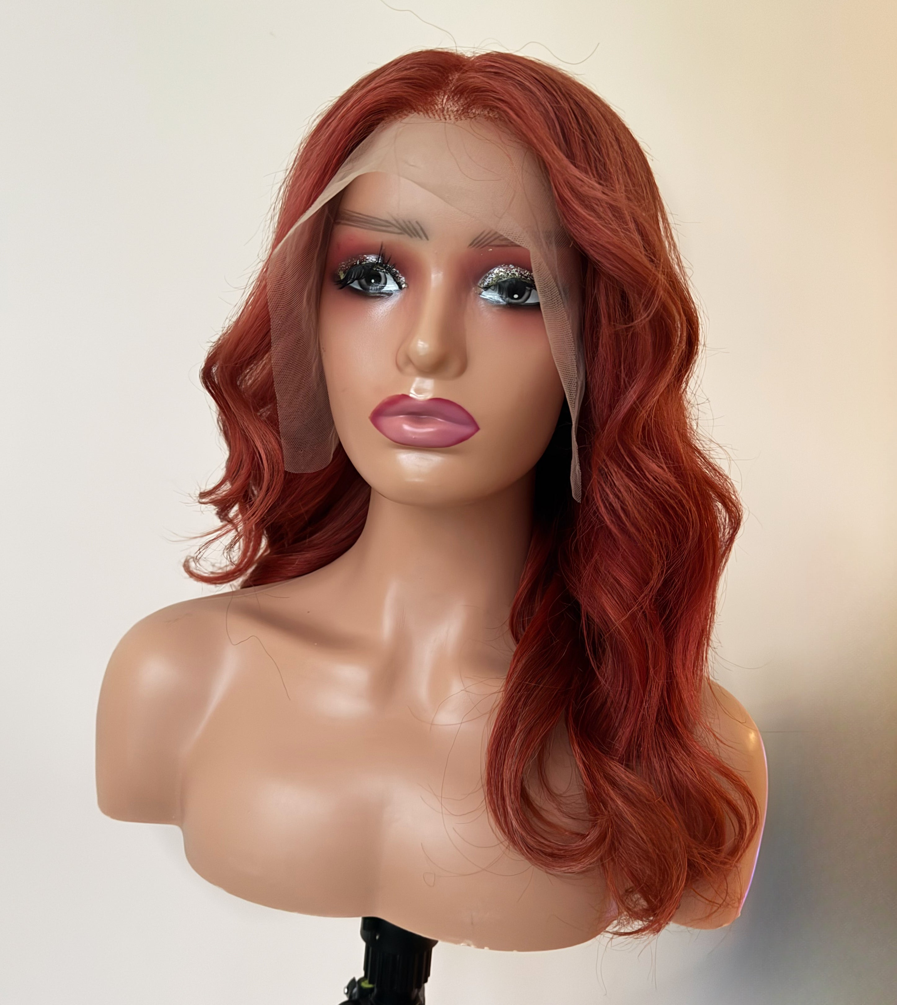 Passion Copper - Full Lace Human Hair Wig