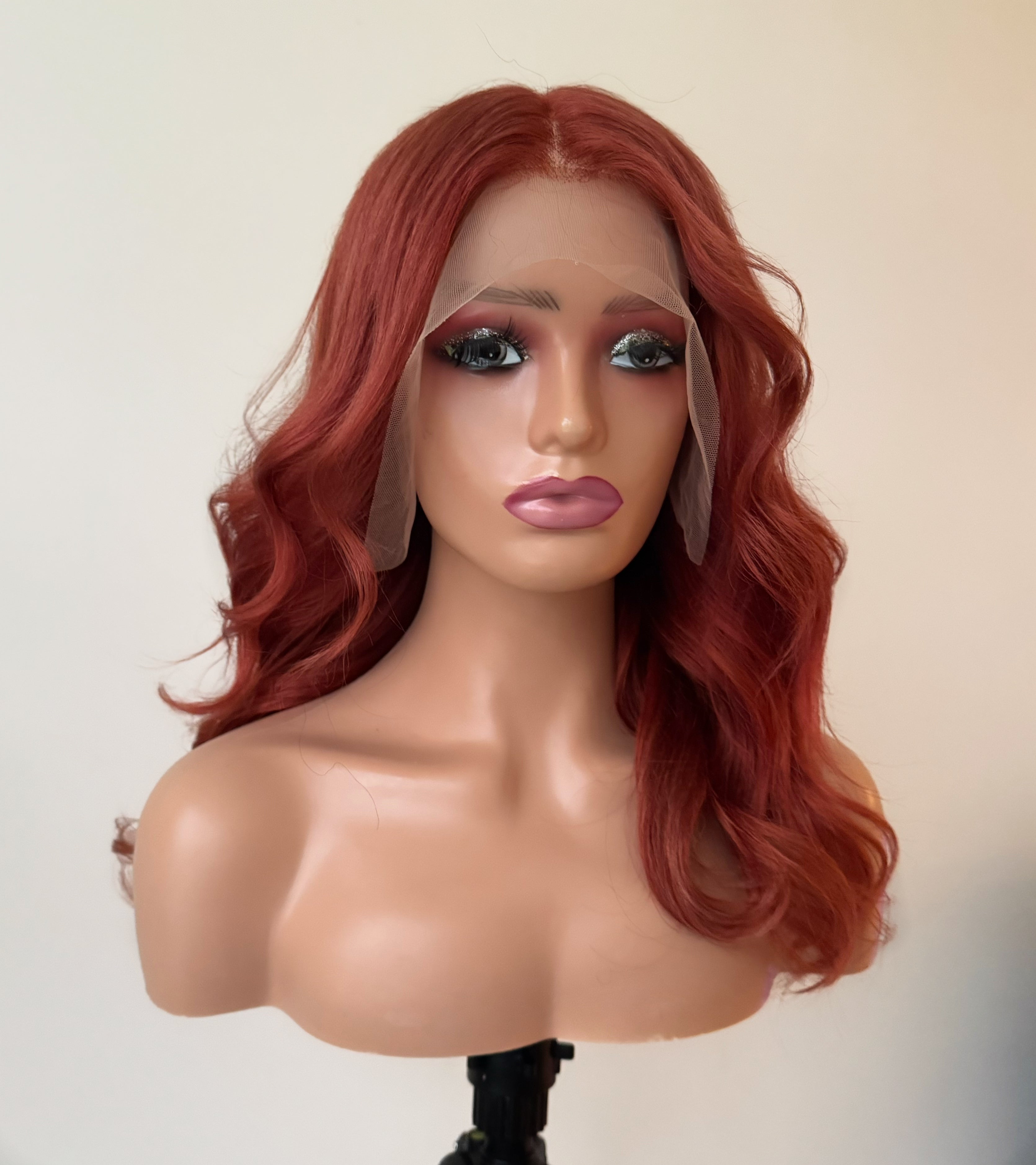 Passion Copper - 13"X4" Lace Front Human Hair Wig