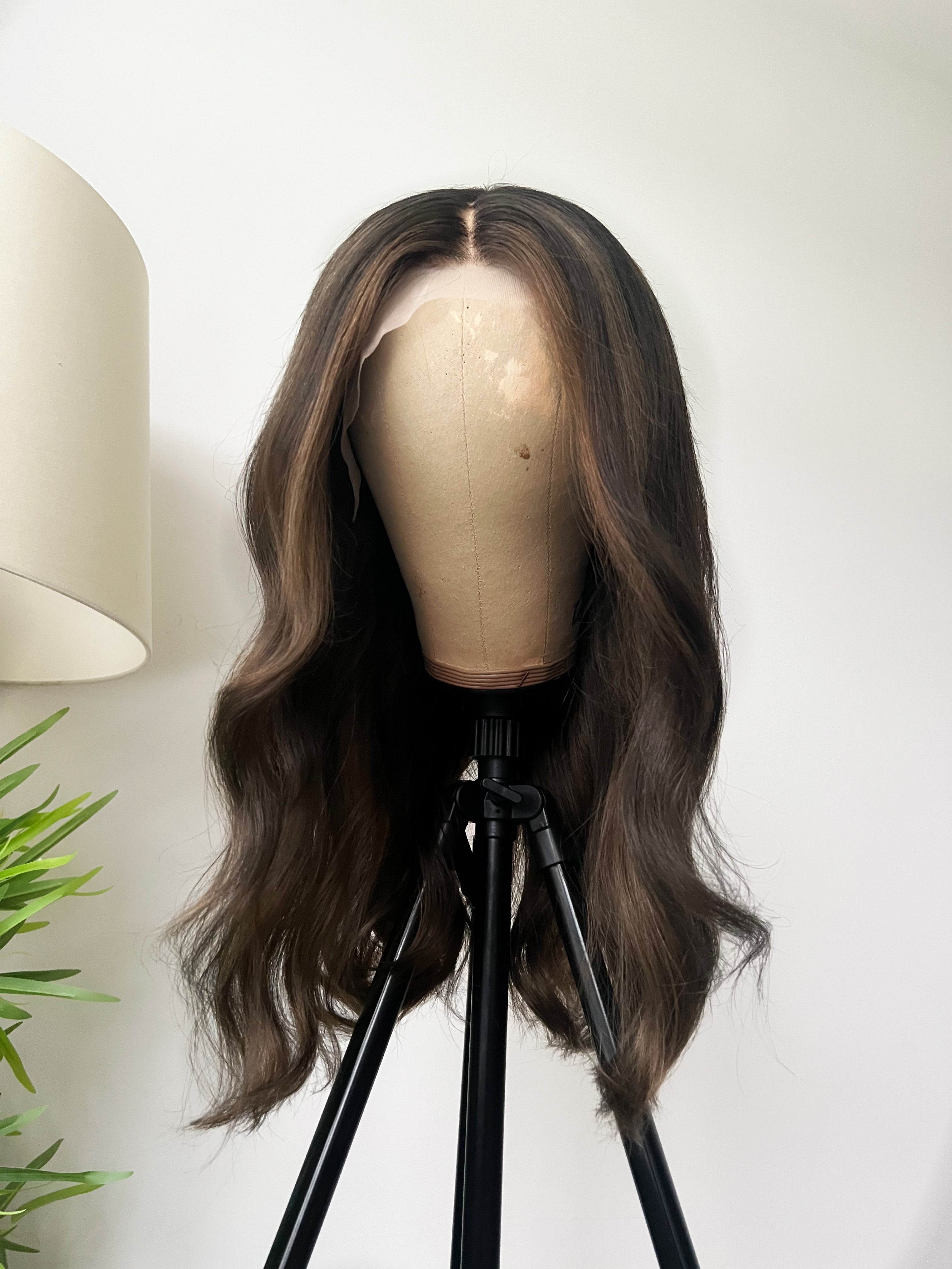 Aurora Brown Mix - 13"X6" Lace Front Human Hair Wig