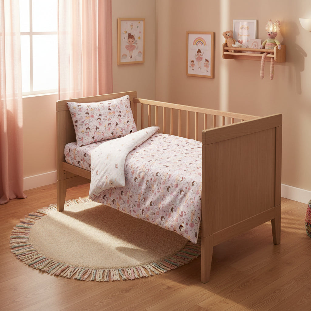 Fairy Organic Cotton Junior All-in-One 4.0 Tog Quilt Bedding Set