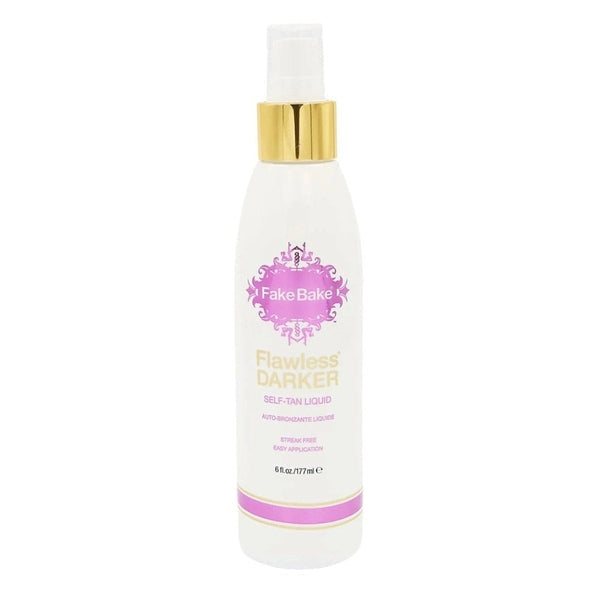 FakeBake Flawless Darker Self-Tan Liquid 177ml + Mitt