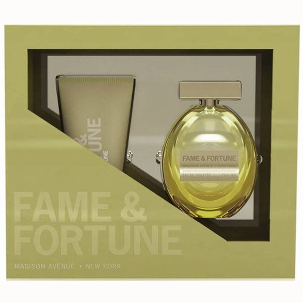 Fame & Fortune for Women Gift Set 100ml EDT + 100ml Body Lotion