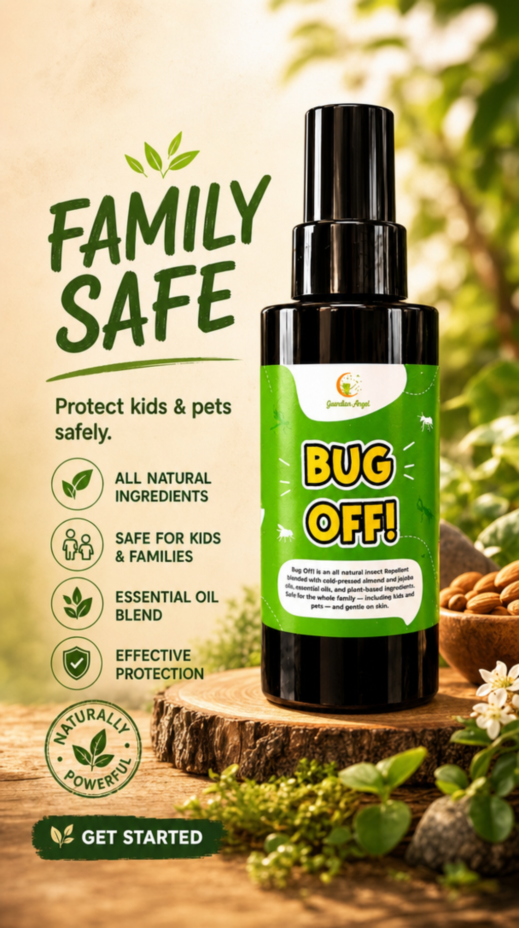Bug Off! - All Natural Insect Repellent