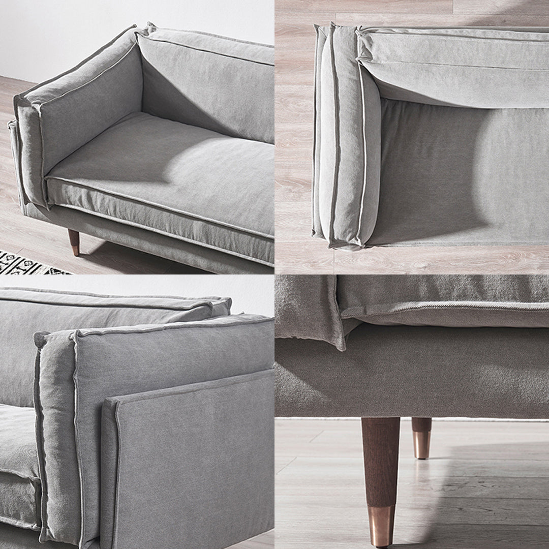 Finnegan Two Seater Sofa, Linen