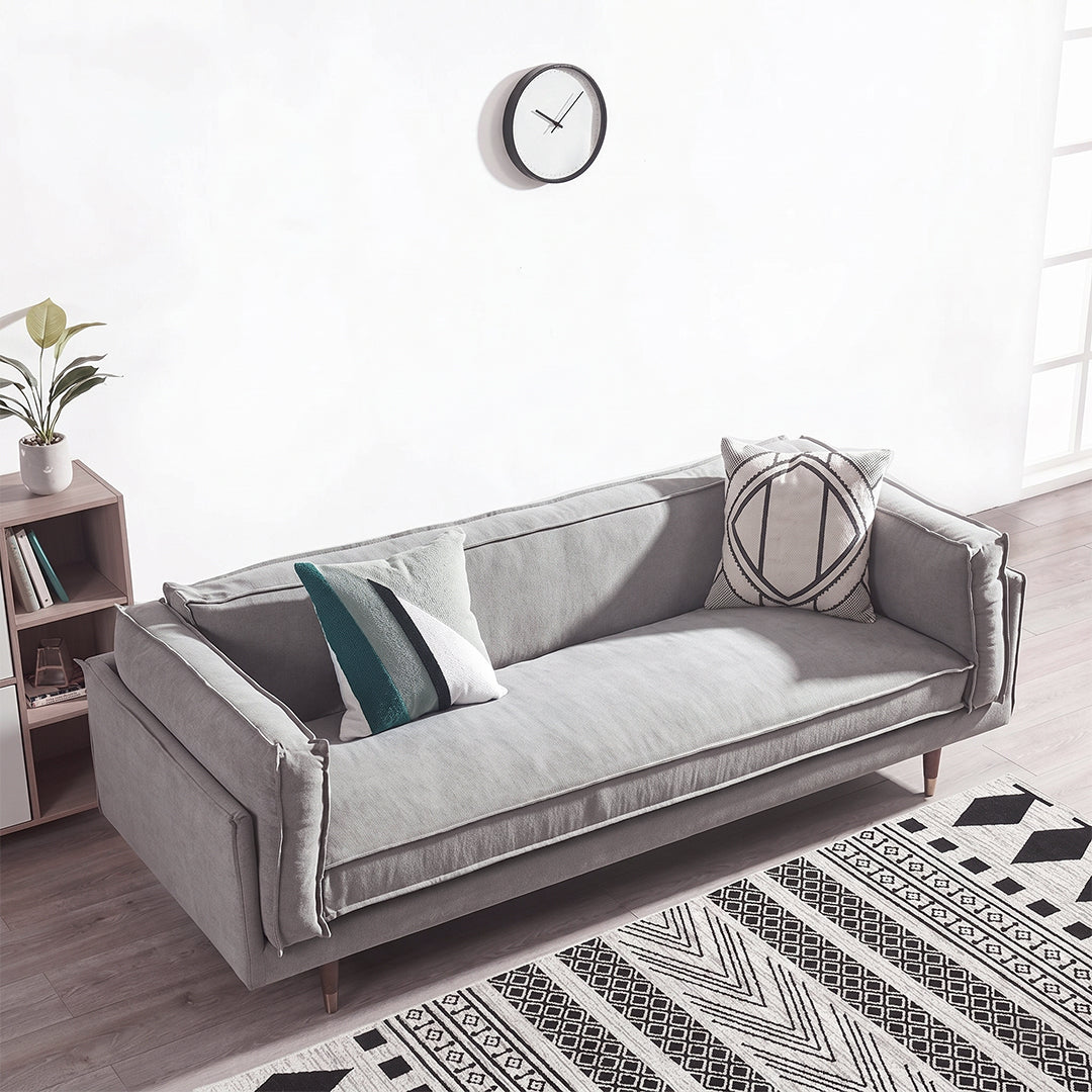 Finnegan Two Seater Sofa, Linen