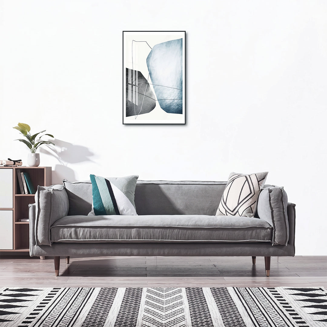 Finnegan Two Seater Sofa, Linen
