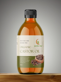 Organic Castor Oil - Virgin Cold Pressed, Ethically Sourced and Hexane Free