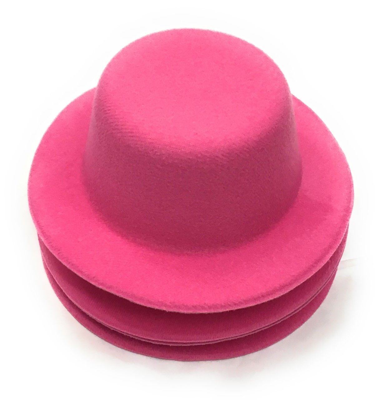 Set of 4 x Mini Round Top Hat Cap Fascinator Felt Hat Base Supplies Wholesale