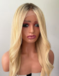 Rooted Helio Honey - 13"X4" Lace Front Human Hair Wig